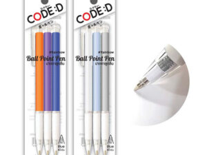 Alternative view of CODE:D ปากกาลูกลื่น Rainbow 0.7 มม. (3 ด้าม/แพ็ก)