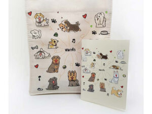 Alternative view of KIAN-DA ชุดกระเป๋า+สมุด ลายหมาจ๋า น่ารักคูณสอง! ใครเป็นทาสน้องหมาต้องโดน!