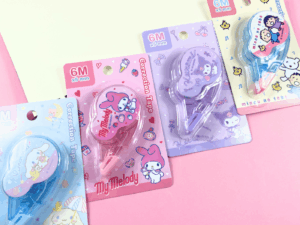 Alternative view of BR เทปลบคำผิด Sanrio / San-X แบบฝาปิด ลบเรียบเนียน ลายน่ารัก
