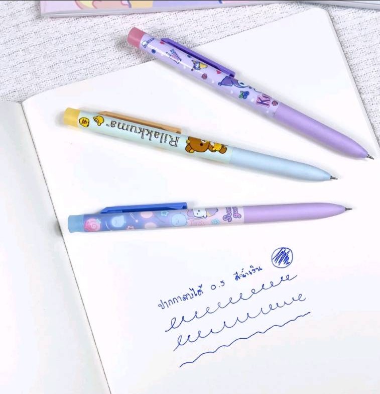 BR ปากกาลบได้ลิขสิทธิ์แท้ 0.5 mm. รวมแก๊ง Sanrio & San-X สุดน่ารัก - Image 3