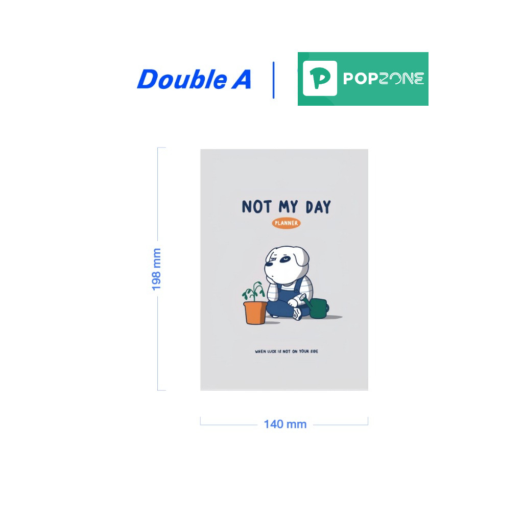 Double A สมุดบันทึกแพลนเนอร์ ให้ทุกวันของคุณไม่ "Not My Day" - Image 2