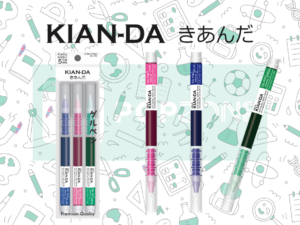 Alternative view of KIAN-DA ปากกาเจล Triple Power 0.5 มม. แพ็ก 3 สี เขียนลื่น แห้งไว
