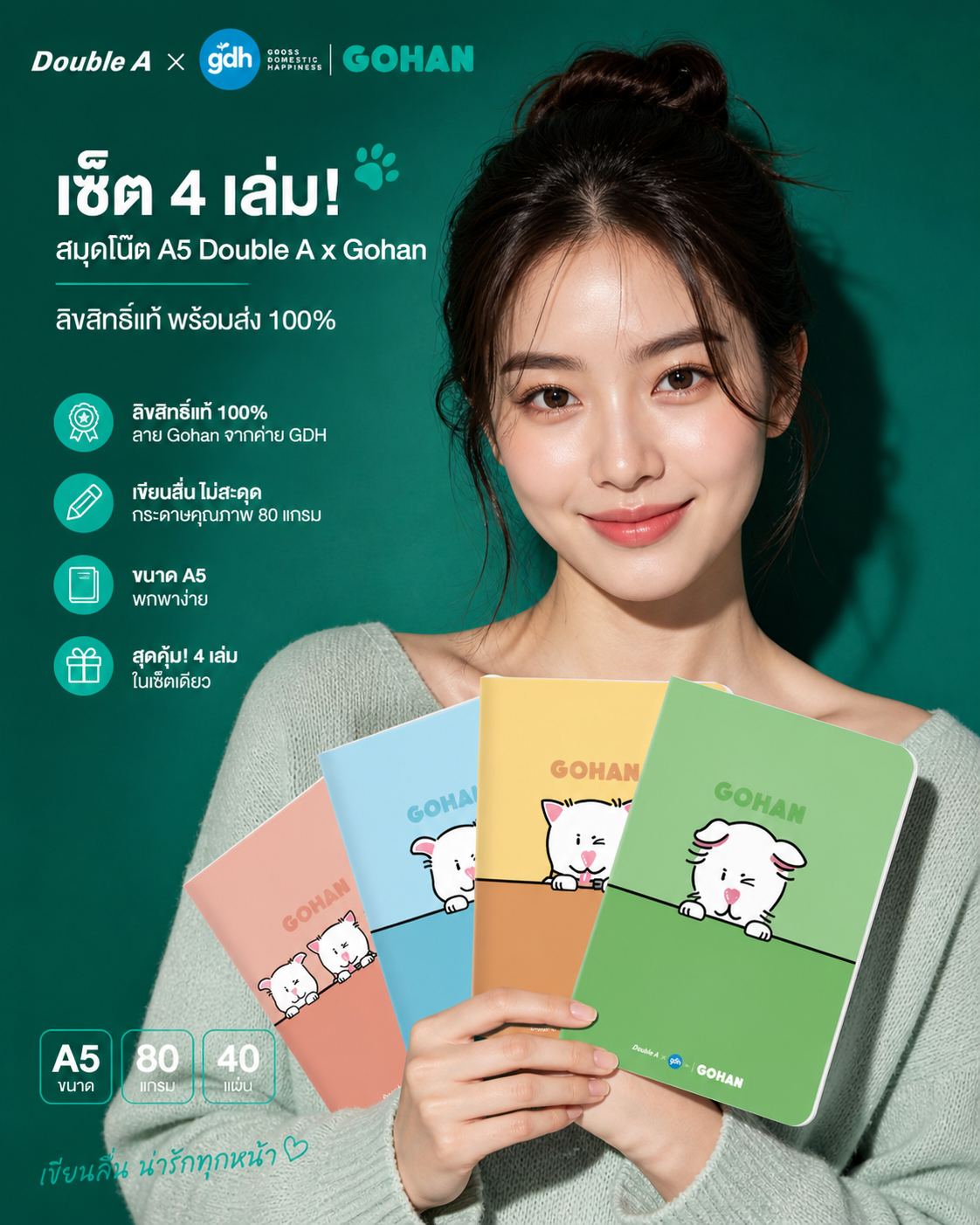 Double A x Gohan คอลเลกชันสุด Exclusive ที่สายคิวท์ต้องมี - Image 2
